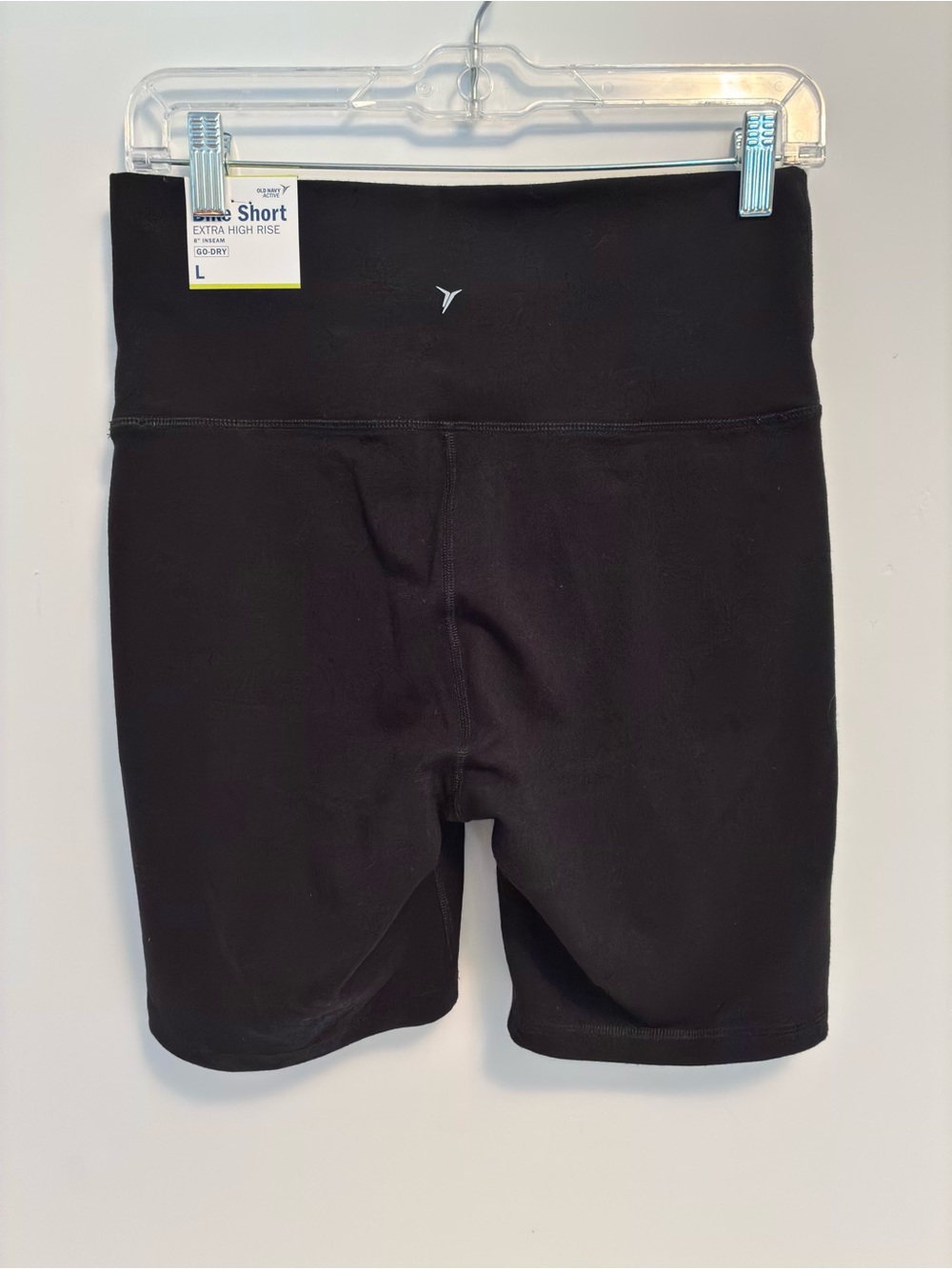 Old Navy Women's Go Dry Extra High Rise Bike Shorts 2 Pairs Size L New With Tags - Picture 3 of 9